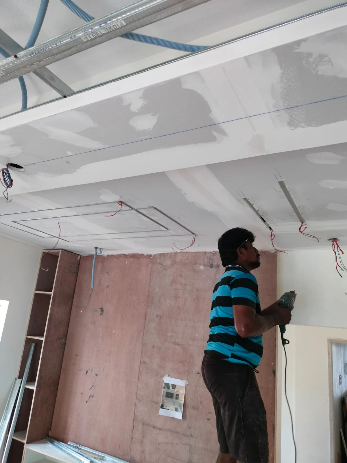 False Ceiling Installation Work